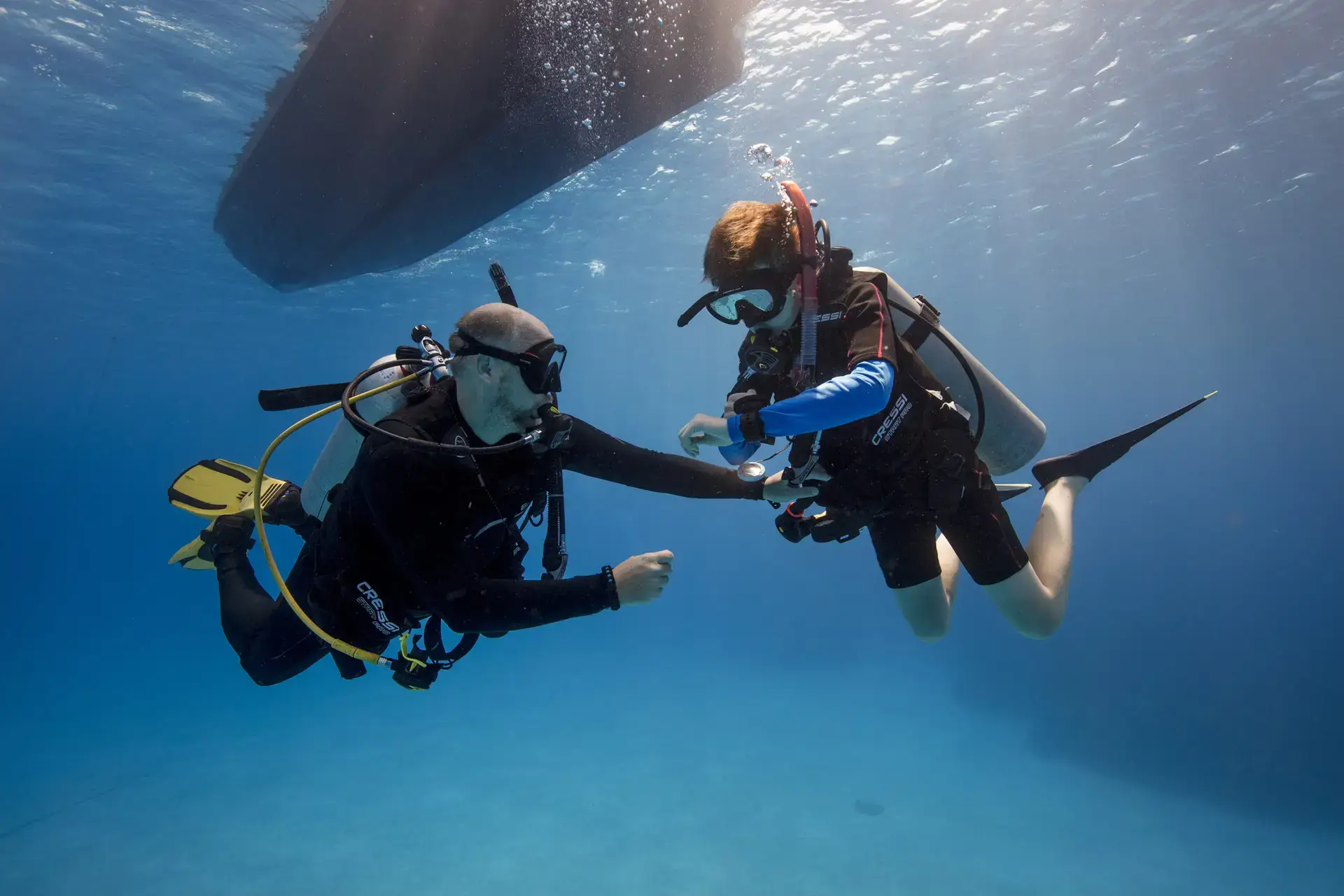 PADI Bubblemaker course for kids in Protaras Cyprus
